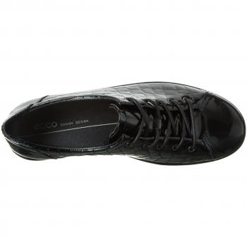 ECCO Soft 2.0, Zapatos Derby para Mujer, Color Negro
