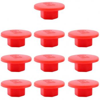 Accessoires de montage vélo M6 – 10 pièces, douilles hexagonales, vis, écrous et couvercles