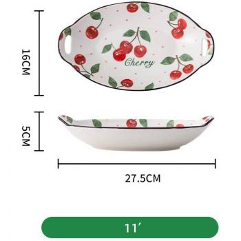 Juego de Platos Creativos de Porcelana