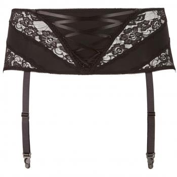 Cottelli Collection Roter String mit Spitzen und Perlenapplikationen
