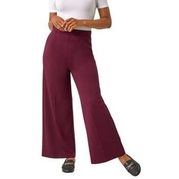 Pantalon Large Roman en Point de Rome