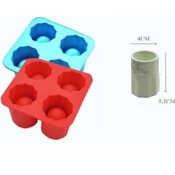 Molde de yeso para macetas pequeñas