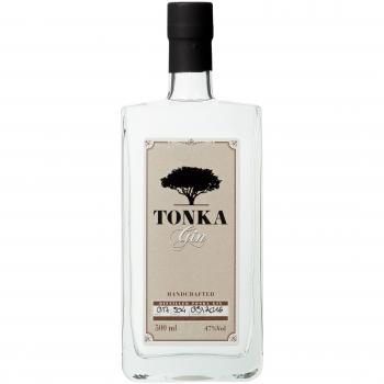 Handgemachter Tonka Gin 500 ml, 47 % vol., Vanille & Bittermandelöl mit Heublume
