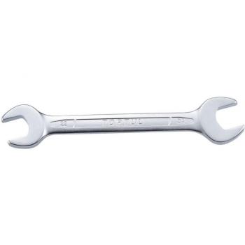 Chiave a forchetta doppia TOPTUL 27x29 mm in acciaio cromo-vanadio satinato mat