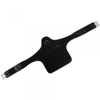 Waldhausen 125 cm Leather Saddle Girth – Black Stud Guard