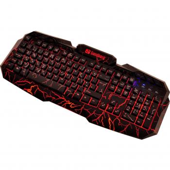 UK Thunderstorm Gaming Keyboard by Sandberg – Black