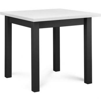 KONSIMO® Saluto Klapptisch – Grau/Weiß, 80×80 cm, ausziehbar auf 110 cm