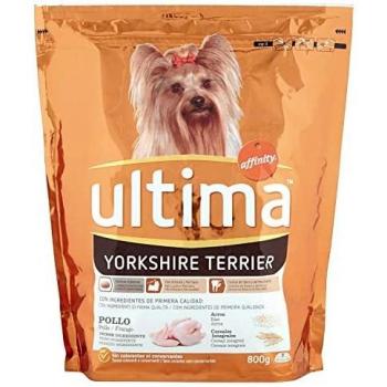 Croquettes pour Yorkshire Ultima Poulet et Riz 800g