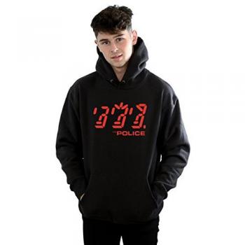 GHOST‑ICONS Police Hoodie – XXL – Dunkelgrau