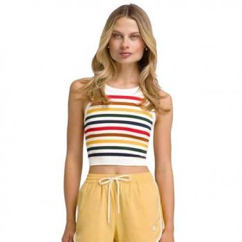 Wilson On The Daily Brami Tank-Top Damen Creme – Trendiges Kurzärmeltop