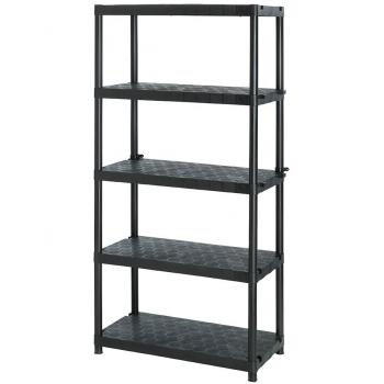 Sigma 185 di Curver: 184x46x91 cm, 5 ripiani