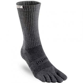 Mid-Weight Injinji Crew Socks XL – Men's Trail Running