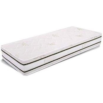 Miasuite Colchón Individual 80x190 cm – Viscoelástica y Aloe Vera en la Superficie, 25 cm de Altura