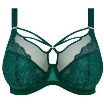 Moulure de poitrine verte foncée en coton