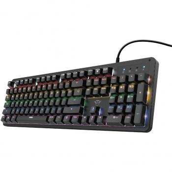 Teclado TRUST GXT 863 Mazz RGB com Layout PT