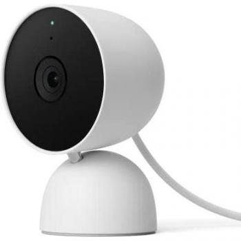 Caméra de Surveillance Nest Cam 2 – Sans Fil, Wi‑Fi, Vision Nocturne, Assistant Google