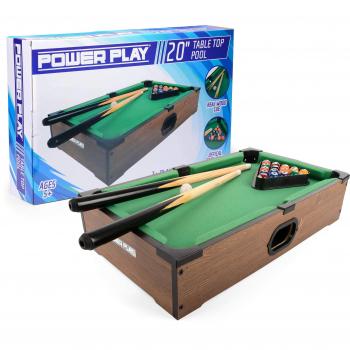 Power Play Kids Pool Snooker Indoor Table Game
