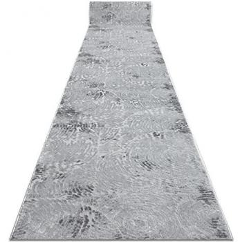 Grey Fleece Runner Rug Structural Mefe 8725 150x240 cm