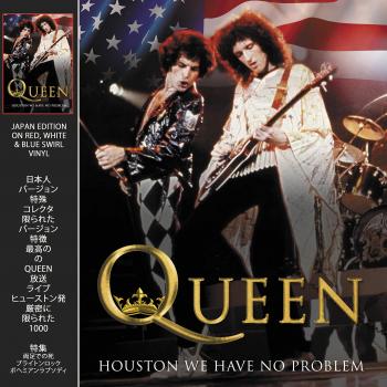 Queen Houston We Have No Problem Limited Japan Edition Red & White Swirl Vinyl