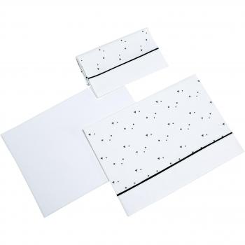 Lenzuola 3 Pezzi Lettino Micuna Claire 120x60