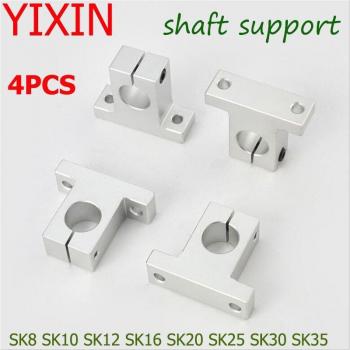 Soporte de Eje y Rodamientos Lineales SK8‑SK35 para CNC y Carriles