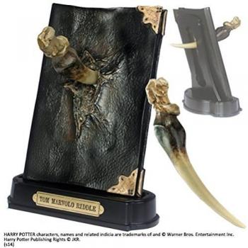 Tom Riddles Tagebuch „Basiliskenzahn“ – Limited Edition (Noble Collection)