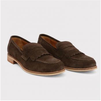 Mocasines Ritratto Made in Italia, color marrón suave