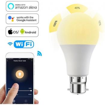 E27 Fcmila Smart WiFi Dimmbare LED-Birne 220V 15W Kalt