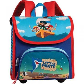 Little Pirate 8,5 l Schultasche von Fabrizio – Blau/Rot