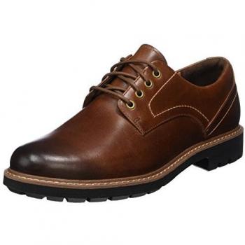 Clarks Batcombe Hall, Derbys Homme, Marron (Marron Foncé Cuir), 44 EU