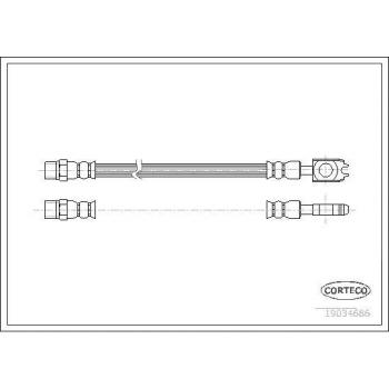 Corteco UltraGrip Brake Hose 19034686