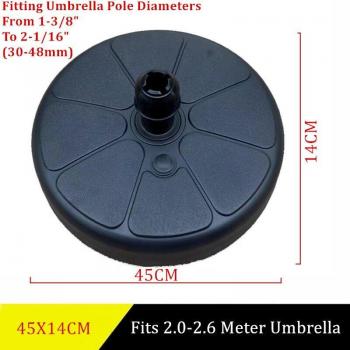 ALWAYSME Round Parasol Base