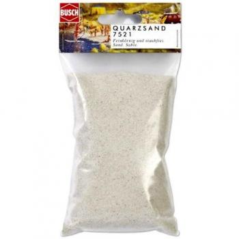 Sable quartz naturel blanc