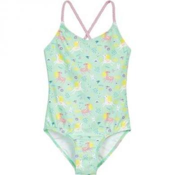 Unicorn Print UV Protection Swimsuit for Baby Girls by Playshoes
