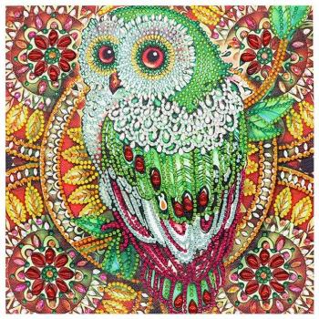 Art Point‑Croix Hibou Perles Diamant