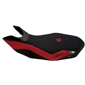 Sella Compatibile Ducati Hypermotard 796/1100/1100 EVO Medea 2 Comfort System 4RD Rosso con Logo
