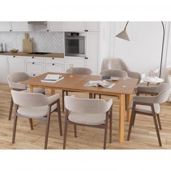 Asuna Oak 6-8 Seat Dining Table