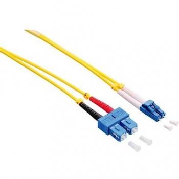 Logilink FP0LS07 câble de Fibre Optique 7,5 m LSZH OS2 Jaune