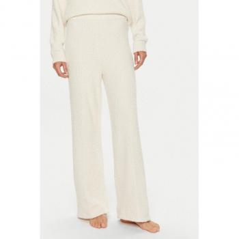 Pantalone per pigiama CK 000QS7338E – sfumatura Écru, design Relaxed Fit