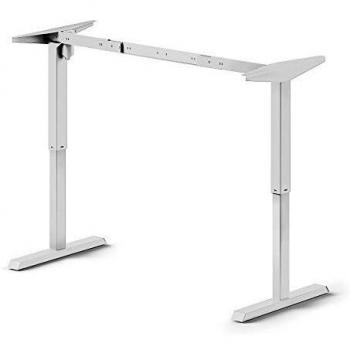 Mesa motorizada regulable en altura lift table, acero, pintado blanco