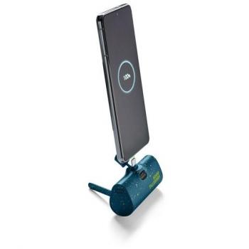 Cellularline Plugger 5000 mAh, 20 W, Powerbank, Blau