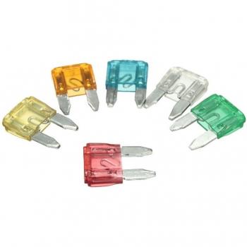 Car Fuse Holder with 5, 10, 15, 20, 25, 30A Mini Blades