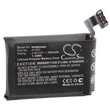 Vhbw Akku für Apple Watch GSRF-MQK62LL/A, GSRF-MQL02LL/A, GSRF-MQK32LL/A 350 mAh
