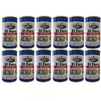 El Faro Oliven mit Sardellen (350 g)