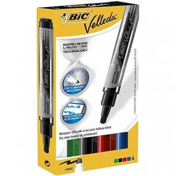 BIC Schultafel Velleda 841360 weiss 19x26cm