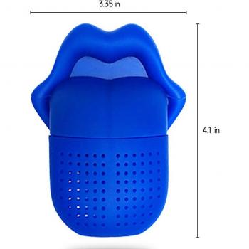 Colador de té de lengua grande