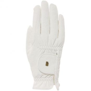 Guanti Equestre ROECK‑GRIP 8 Adulto Bianco