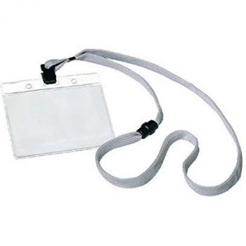 Name Badge and Textile Necklace Pack of 10