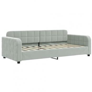 Lit de repos sans matelas 90x190 cm, couleur gris clair – Vidaxl