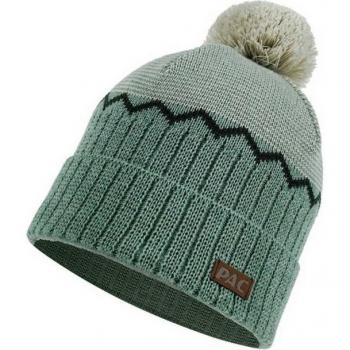 Akela Naturmerinopom – PAC Herrenbeanie (Grün)